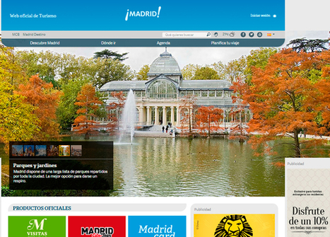 Madrid reestrena web de turismo | ALBERTO CORRERA - QUADRI E DIRIGENTI TURISMO IN ITALIA | Scoop.it