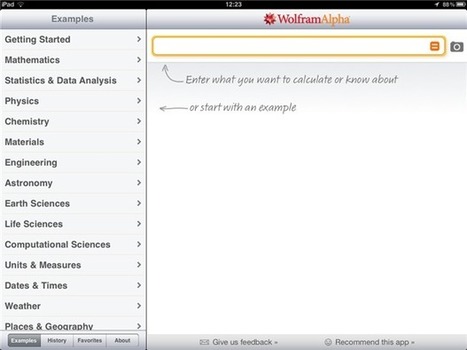 WolframAlpha: The Answer To All Your Questions - web tool or app | iGeneration - 21st Century Education (Pedagogy & Digital Innovation) | Scoop.it