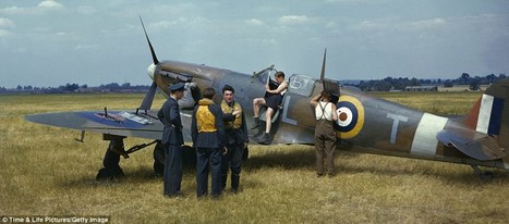 Colour pictures revealed of London blitz from Nazi bombers in World War II | 460 Squadron - Bomber Command: 1942-45 | Scoop.it