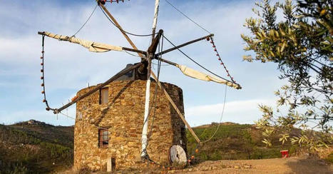 [Inspiration] Moinho Da Fadagosa : un moulin à vent restauré en chambre d'hôtes | Build Green, pour un habitat écologique | Scoop.it