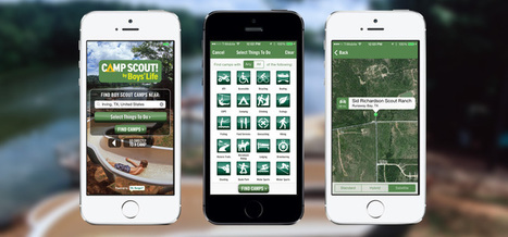 Camp Scout! app puts Scouting destinations at your fingertips to connect with Ten Mile River Scout Camps, Pouch Camp and Camp Alpine | Boy Scouts of America | Scoop.it
