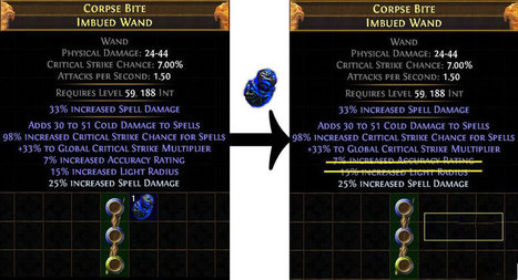 Spell Dmg On Wand Recipe Poe Brownvote