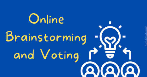 Free Technology for Teachers: A Collaborative Brainstorming and Voting Tool - No Registration Required | Engaging Therapeutic Resources and Activities | Scoop.it