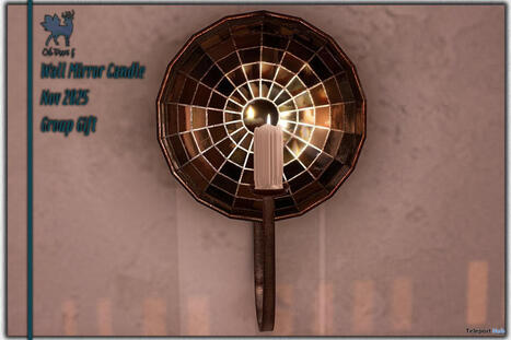Wall Mirror Candle November 2025 Group Gift by Oh Deer! | Teleport Hub - Second Life Freebies | Second Life Freebies | Scoop.it