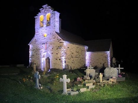 Chapelle Saint-Etienne de Ens hier soir - Xabier Zalduendo | Facebook | Vallées d'Aure & Louron - Pyrénées | Scoop.it