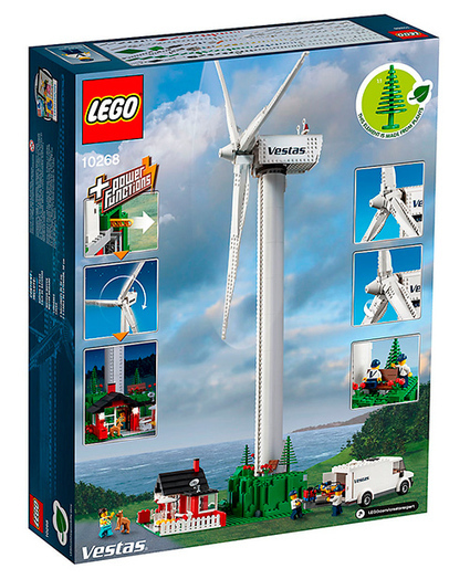 Una turbina eólica de Lego motorizada que está fabricada con plásticos sostenibles  | tecno4 | Scoop.it