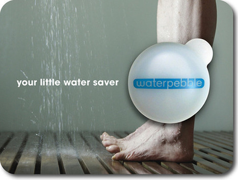 Découvrez comment le waterpebble va vous faire économiser de l'eau (+vidéo) | Build Green, pour un habitat écologique | Scoop.it