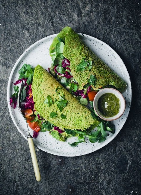 Eating In For Pancake Day : Green Vegan Chickpea Pancakes | London Food and Drink | Scoop.it