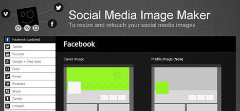 Social Media Image Maker: Organiza tu imagen para las redes sociales | @Tecnoedumx | Scoop.it