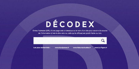 Décodex : vos questions, nos réponses | Veille_Curation_tendances | Scoop.it