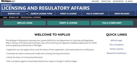 LARA - MIPLUS Licensing System | School Social Work Rules, Regulations, Models and Standards | Scoop.it