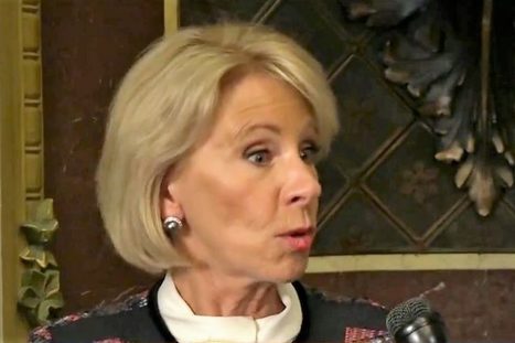 Local news station catches Betsy DeVos trying to sell GOP tax scam, failing miserably - ShareBlue.com | Agents of Behemoth | Scoop.it
