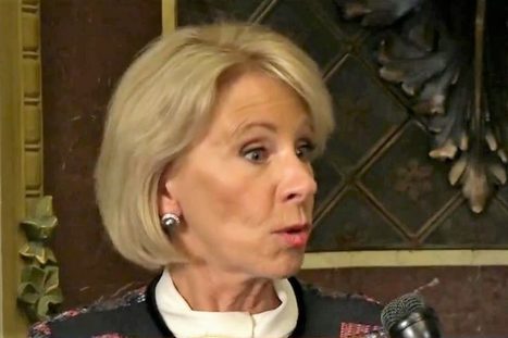 Local news station catches Betsy DeVos trying to sell GOP tax scam, failing miserably - ShareBlue.com | Operation Deimos | Scoop.it