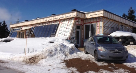 Une maison faite avec des pneus (Canada) | Build Green, pour un habitat écologique | Scoop.it