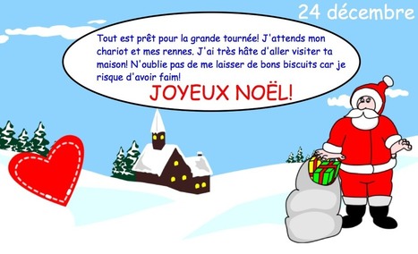 Calendrier de l’Avent pour TBI, TNI, Smartboard | Primary French Immersion Education | Scoop.it