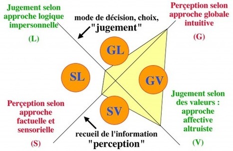 Les "Fonctions cérébrales" de Jung et de Plutchik. Perception et décision. | Mes ressources personnelles | Scoop.it