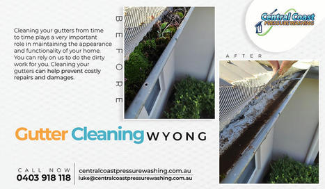 The Importance Of Opting For Professional Gutter Cleaning | Central Coast Pressure Washing | Scoop.it