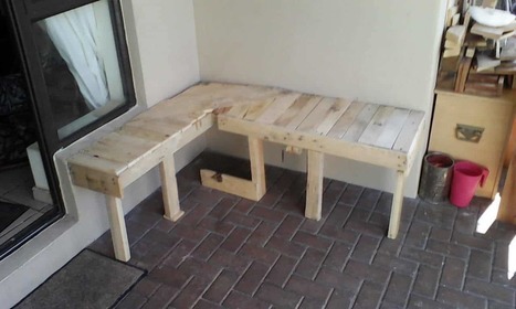 Pallet Corner Bench 1001 Pallets Ideas S