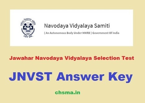 Jnvst 9th Answer Key 19may 2018 Navodaya Clas