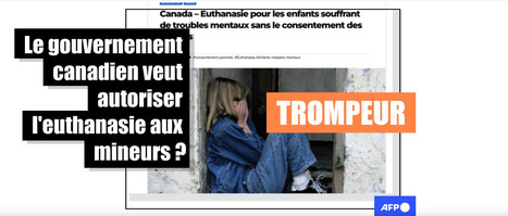 Non, le gouvernement canadien n'envisage pas d'ouvrir l'Aide médicale à mourir aux mineurs | Dépendance et fin de vie | Scoop.it