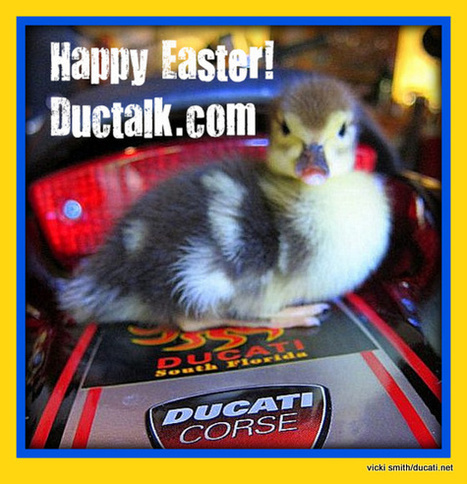 Happy Easter! | Ductalk: What's Up In The World Of Ducati | Scoop.it