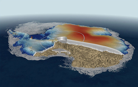 Cartes de l'épaisseur de la banquise arctique et de la calotte glaciaire antarctique | Planète DDurable | Scoop.it