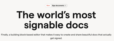 Sign Documents with Ease | Digital Delights for Learners | Scoop.it