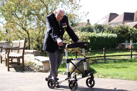 Un veterano de guerra de 99 años recauda 28 millones de euros con su andador | Blog Mundo Global | Crowdfunding | Scoop.it