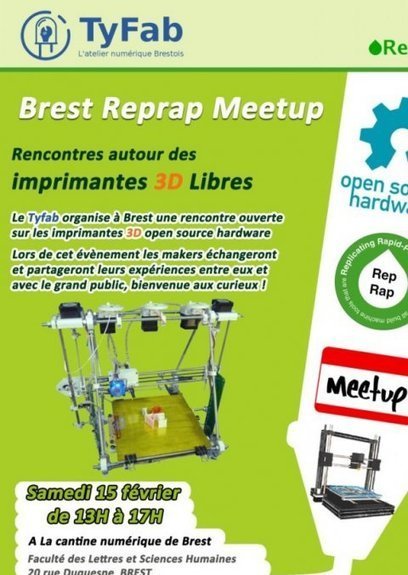 Brest Reprap Meetup | Libre de faire, Faire Libre | Scoop.it