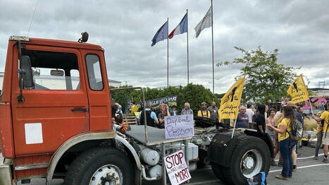« À la source du problème » : 150 personnes mobilisées, cette usine de pesticides à l’arrêt en Anjou - Ouest France | Agriculture en Pays de la Loire | Scoop.it