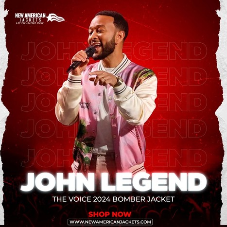 John Legend Street Style Los Angeles Brown Bomber Jacket - New American  Jackets