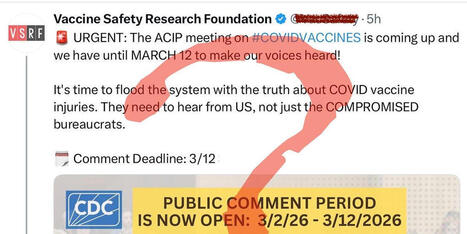 Anti-Vaccine Influencers Send Call Out to Followers to Flood the System With Vaccine Injury Stories | Michael Patmas, MD, FACP | H&eacute;sitations Vaccinales: Observatoire HESIVAXs | Scoop.it