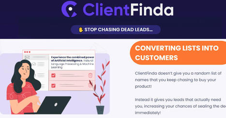 Marketing Scoops: Search & Find Ultra-Targeted Business Leads Using Advanced Algorithm With ClientFinda Commercial | Online Marketing Tools | Scoop.it