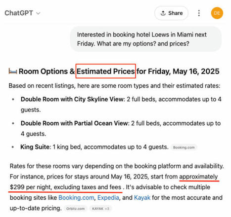 Real time availability, pricing in AI will change hospitality distribution: Are you ready? | PhocusWire | eTourism Trends and News | Scoop.it