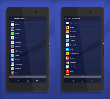 iOS Style Icon Pack for Sony Xperia & Nova Launcher | Gizmo Bolt - Exposing Technology, Social Media & Web | Scoop.it