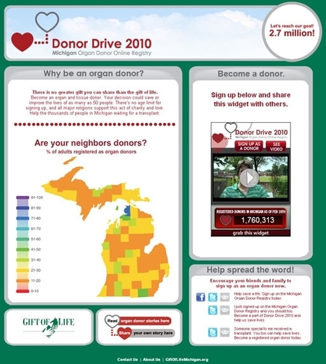 Healthcare marketing - social media boosts organ donor drive. | The 21st Century | Scoop.it