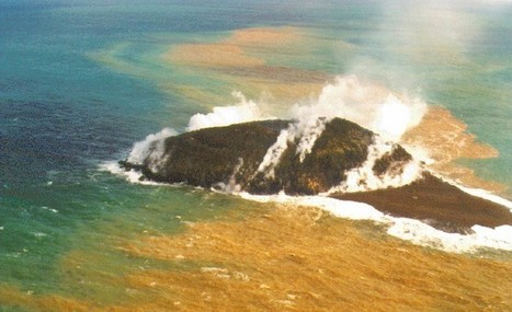 Aux Tonga, une éruption volcanique fait naître une nouvelle île (Pacifique sud) | Revue Politique Guadeloupe | Scoop.it