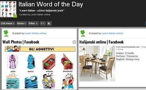 Italijanski rеč po reč | Italijanski online | Scoop.it