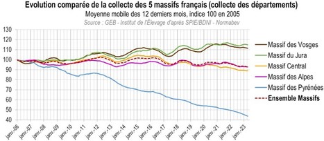 Cniel : Conjoncture laitière montagne - 2ème trimestre 2023 | Lait de Normandie... et d'ailleurs | Scoop.it