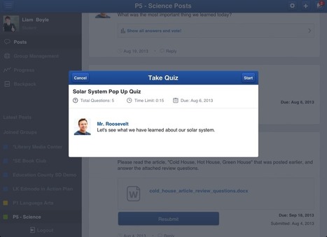 Edmodo Releases Quizzes for iPad - Instructional Tech Talk | iGeneration - Humane Use of Technology in an AI world (Pedagogy & Digital Innovation) | Scoop.it
