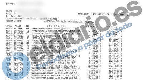 Esperanza Aguirre y su marido ingresaron un cheque de cinco millones de euros cuando ella era presidenta | La R-Evolución de ARMAK | Scoop.it