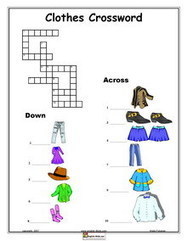 Clothes, English vocabulary, printable Clothes, Dressing, Weather worksheets | Websites for teachers | Scoop.it
