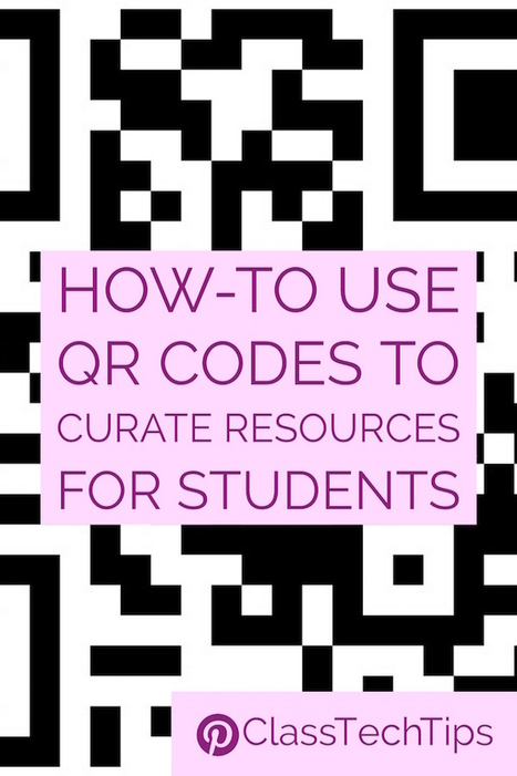 How-To Use QR Codes to Curate Resources for Students - Class Tech Tips | iGeneration - 21st Century Education (Pedagogy & Digital Innovation) | Scoop.it