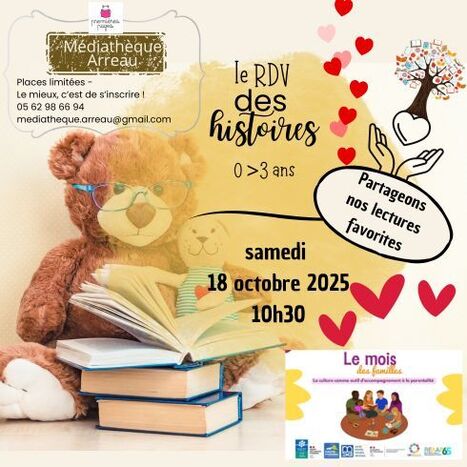 Partage de lectures à la Médiathèque d'Arreau le 18 octobre | Vallées d'Aure & Louron - Pyrénées | Scoop.it