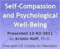 "Self-Compassion and Psychological Well-Being" is a GoodTherapy.org Web Conference | Empathy Movement Magazine | Scoop.it