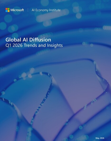 Canada modest increase in AI use, but a slight decline in global ranking via May 2026 Microsoft AI Diffusion Report | iGeneration - Humane Use of Technology in an AI world (Pedagogy & Digital Innovation) | Scoop.it
