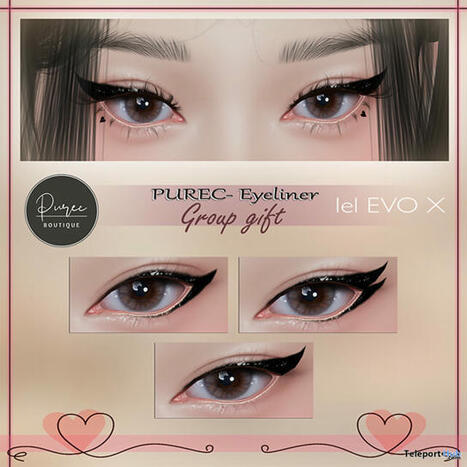 Eyeliner June 2024 Group Gift by PUREC Boutique | Teleport Hub - Second Life Freebies | Second Life Freebies | Scoop.it