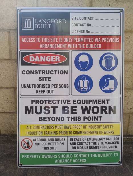 Construction site safety signs! | Creative Signage & Innovative Printing Trends | Scoop.it