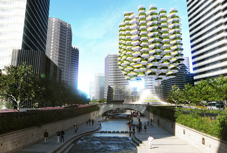 Aprilli design studio grows vertical urban skyfarm in Korea | Human Interest | Scoop.it