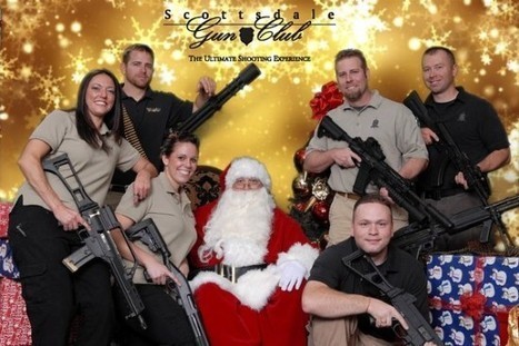 Gun Club Offers Photos with Santa and Machine Guns | Strange days indeed... | Scoop.it